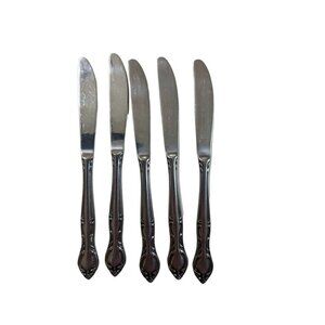 Hampton Court  Modern Solid Knife     8 7/8 in  set of  5
